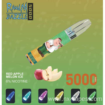 RandM Dazzle 5000 vape pen mods